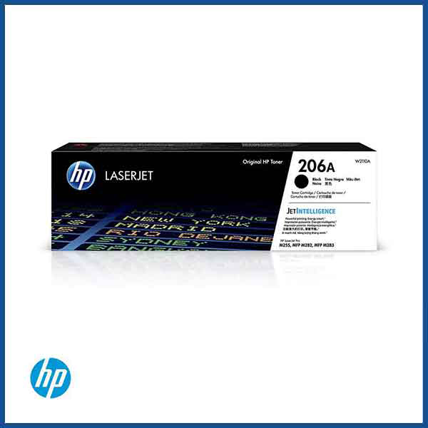 HP 206A (W2110A) Black Toner Cartridge